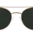 Clipon na brýle Sofia Gold/Green