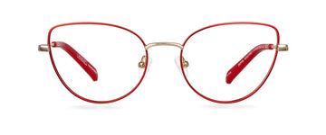 Dioptrické brýle Sofia Gold Red/Strawberry Jelly
