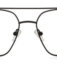 Čiré brýle Ralph Matt Black/Black Matt