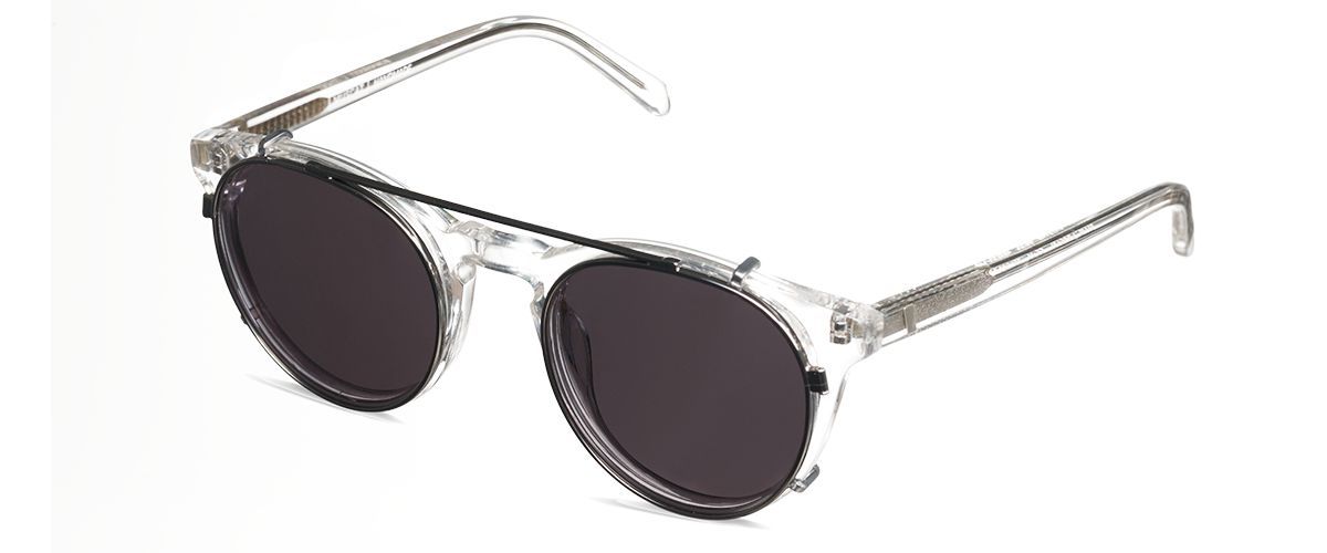 Clipon na brýle Ellis Gunmetal/Smoke