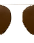 Clipon na brýle Archie Gold/Brown