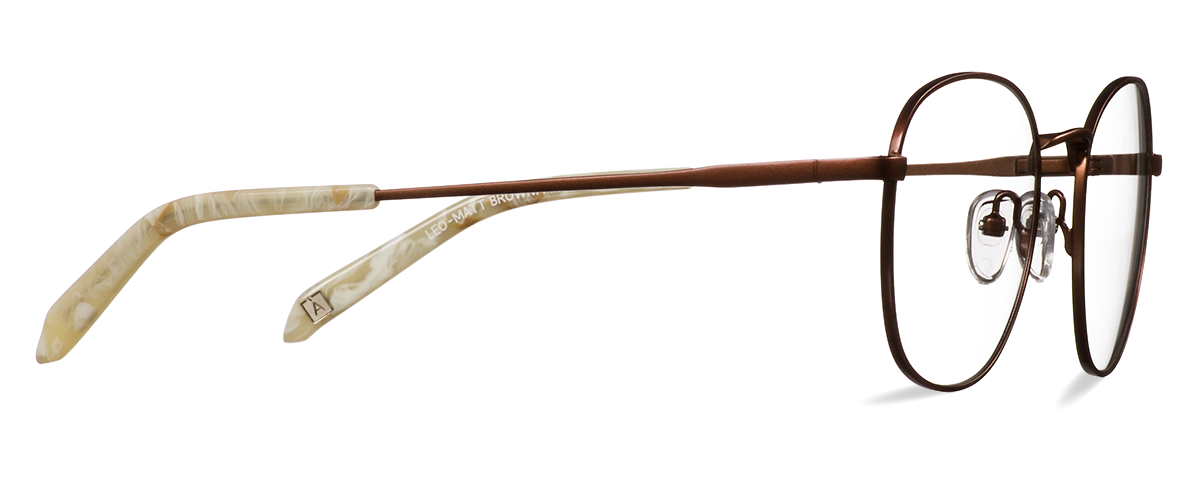 Počítačové brýle Leo Matt Brown/Marble