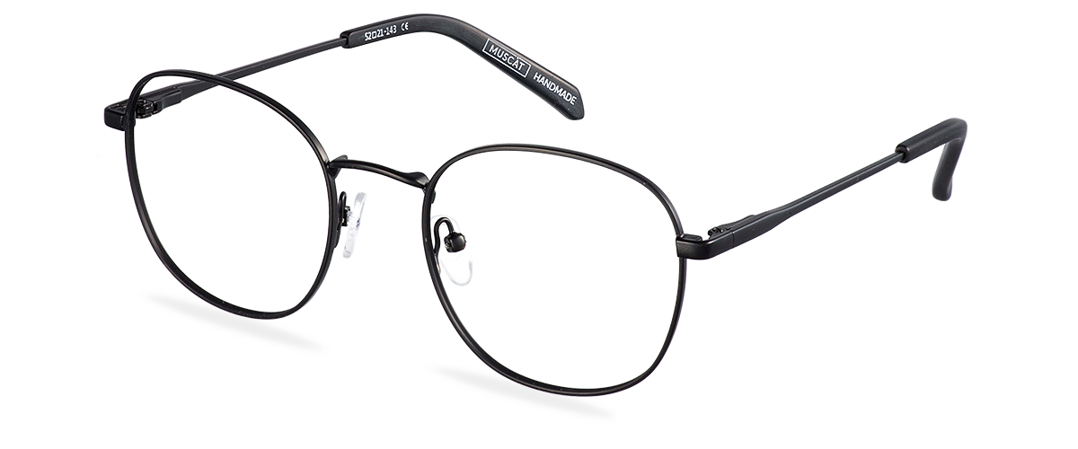 Počítačové brýle Leo Wide Matt Black/Black Matt