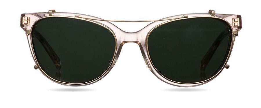 Clipon na brýle Belova Gold/Green