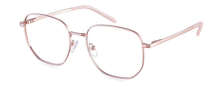 Čiré brýle Reese Pale Gold/Jaipur Pink