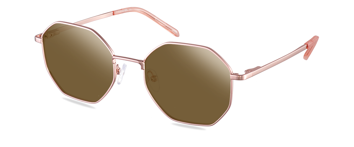 Sluneční brýle Brighton Rose Gold/Rose Water