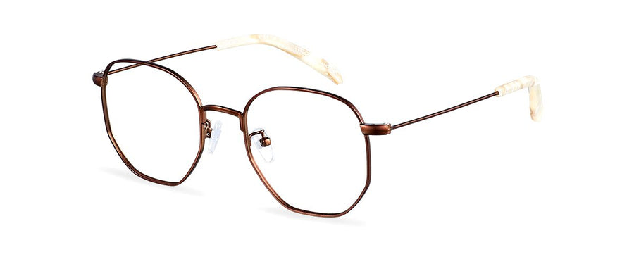 Čiré brýle Archie Matt Brown/Marble