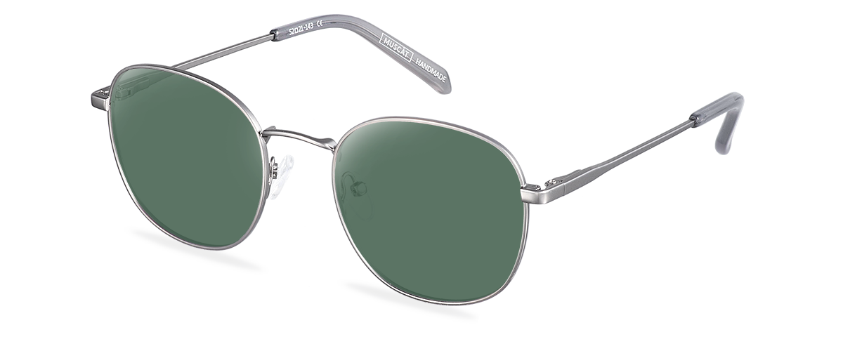 Sluneční brýle Leo Wide Satin Gunmetal/Smoke