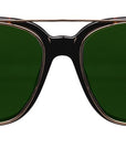 Clipon na brýle Parker Gold/Green