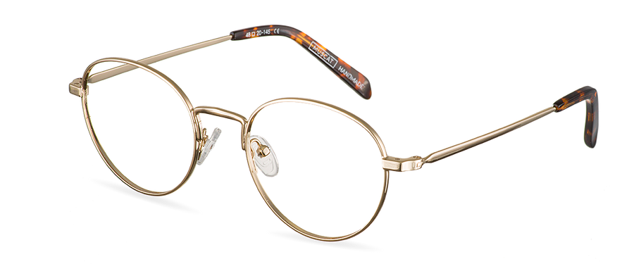 Počítačové brýle Charlie Gold/Dark Havana