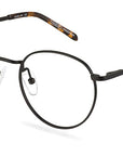 Čiré brýle Janis Matt Black/Dark Havana