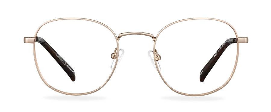 Počítačové brýle Leo Satin Gold/Americano