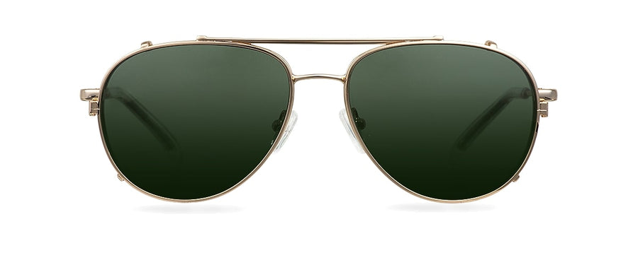 Clipon na brýle Cooper Gold/Green
