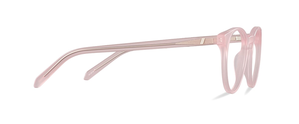 Čiré brýle Ellis Wide Cloud Pink