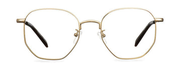 Čiré brýle Archie Gold/Americano