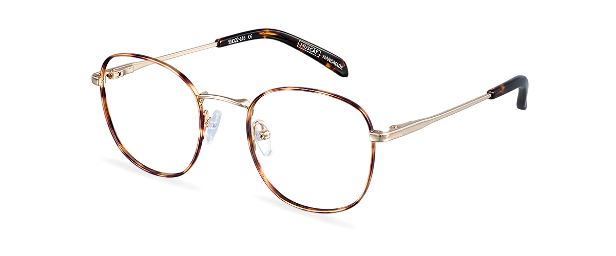 Čiré brýle Leo Gold Havana/Dark Havana