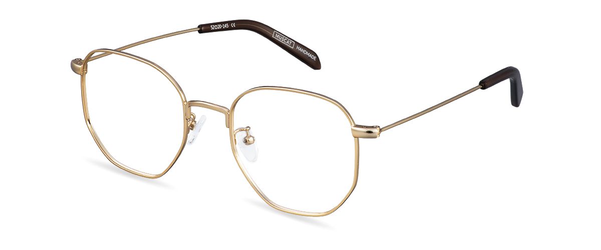 Dioptrické brýle Archie Gold/Americano