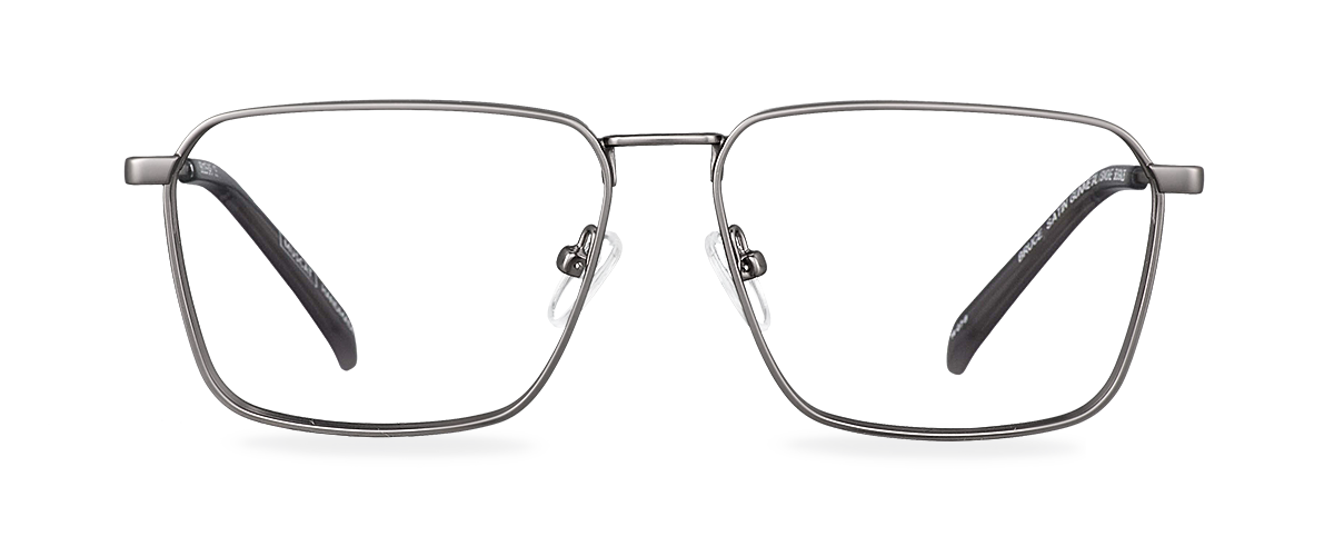 Čiré brýle Bruce Satin Gunmetal/Smoke