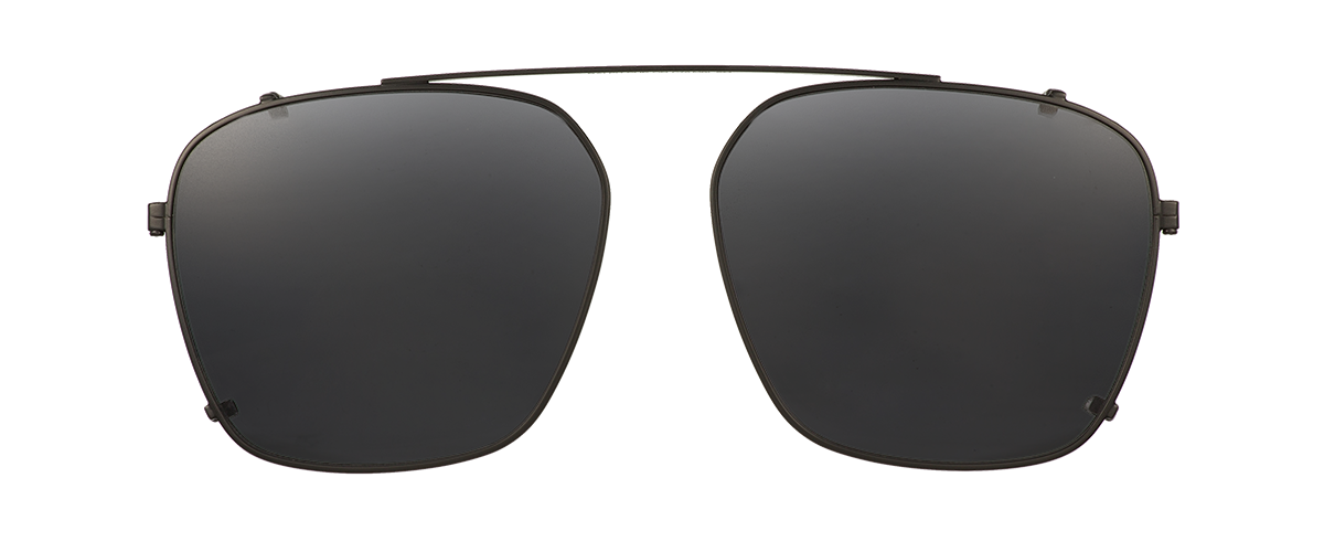 Clip on Sun Ralph - Matt Black/Smoke