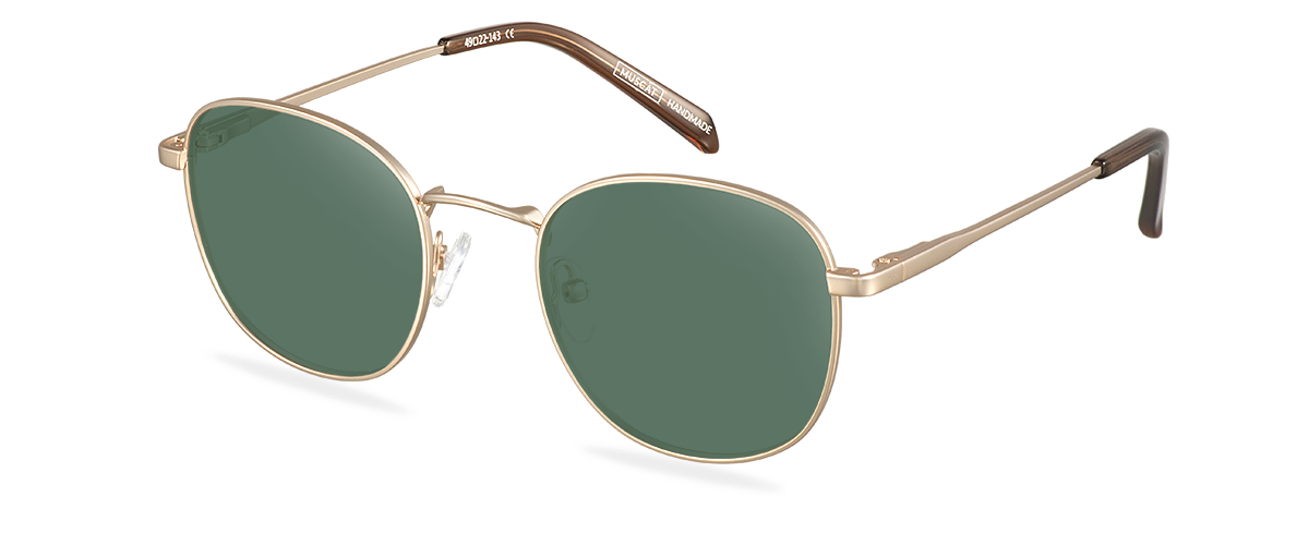 Sluneční brýle Leo Satin Gold/Americano