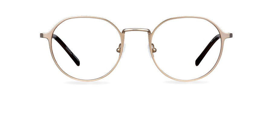 Čiré brýle Milo Gold/Americano