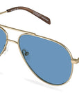Sluneční brýle Zac Gold/Americano