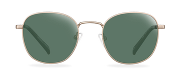 Sluneční brýle Leo Satin Gold/Americano