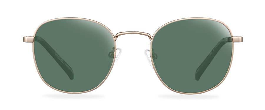 Sluneční brýle Leo Satin Gold/Americano