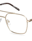 Čiré brýle Ralph Satin Gold/Cocoa Brown