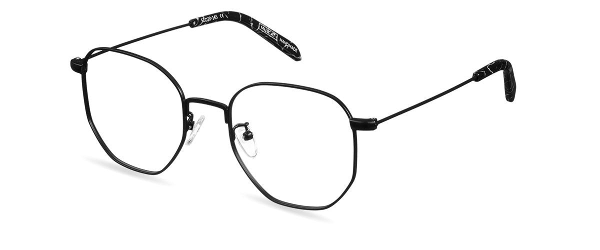 Čiré brýle Archie Matt Black/Black Marble