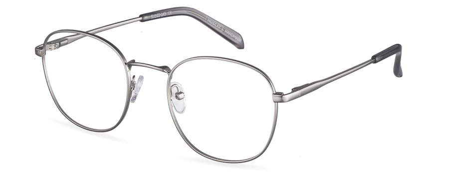 Počítačové brýle Leo Silver/Smoke