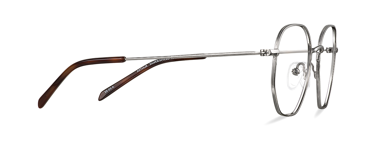 Dioptrické brýle Arthur Gunmetal/Spiced Havana