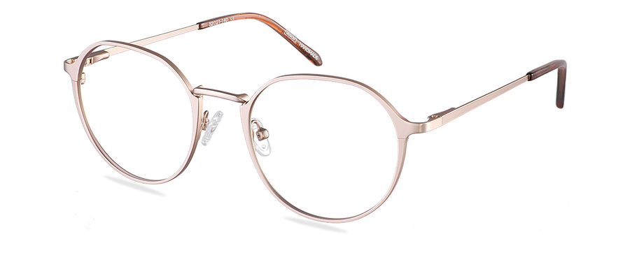 Počítačové brýle Milo Satin Gold/Americano