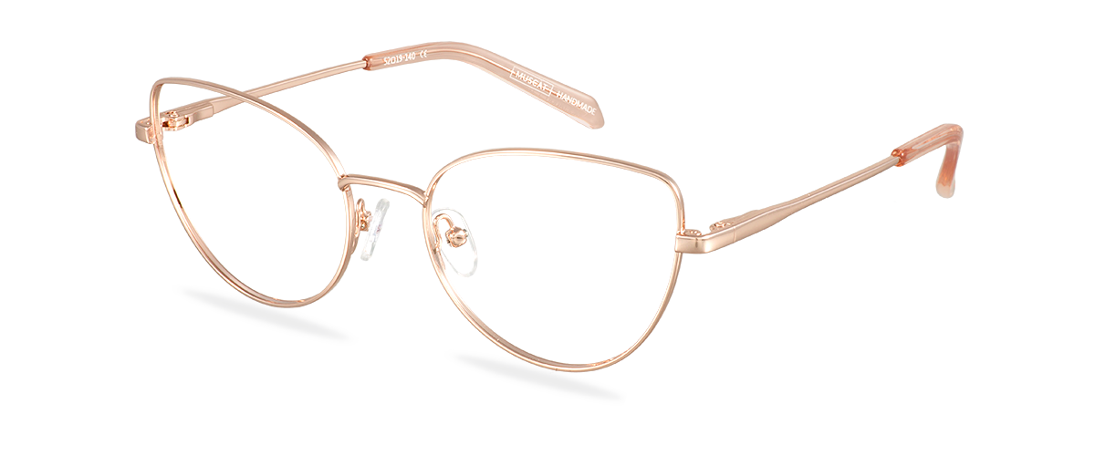 Čiré brýle Sofia Rose Gold/Rose Water