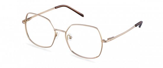 Čiré brýle Chloe Gold/Americano