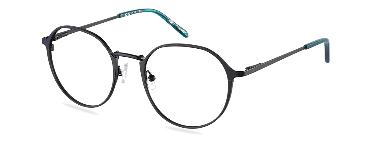 Dioptrické brýle Milo Matt Black/Sacramento Green