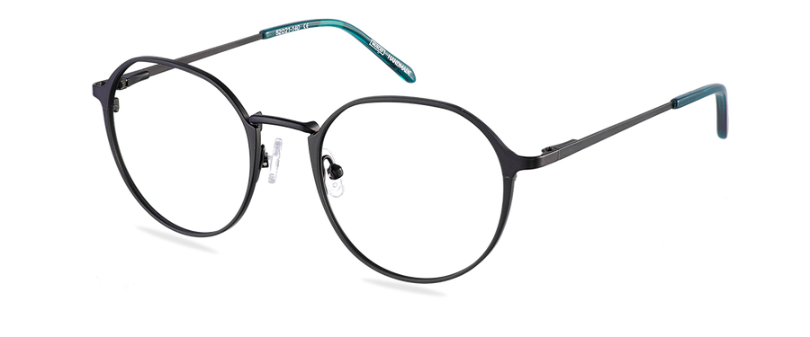 Dioptrické brýle Milo Matt Black/Sacramento Green