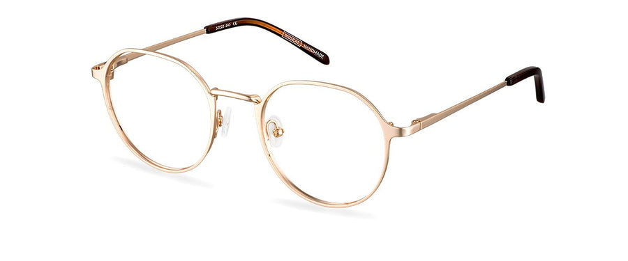 Čiré brýle Milo Gold/Americano