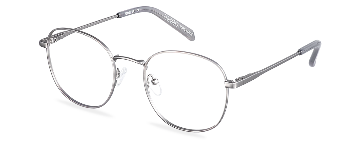 Dioptrické brýle Leo Wide Satin Gunmetal/Smoke