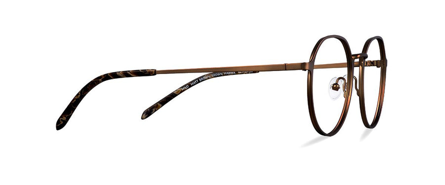 Dioptrické brýle Milo Matt Brown/Brown Marble