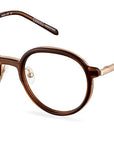 Čiré brýle Truman Gold/Americano