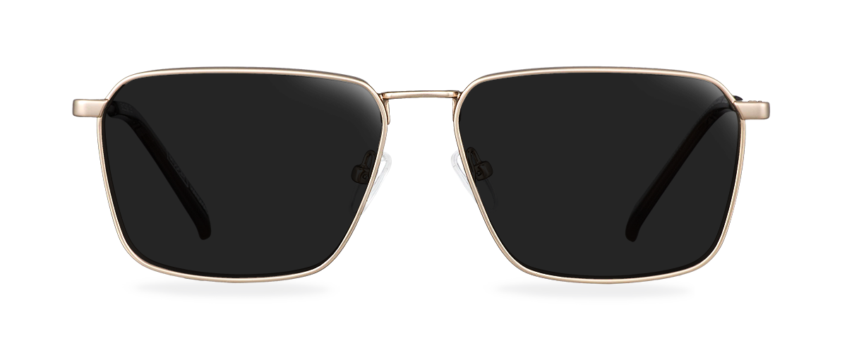 Sluneční brýle Bruce Satin Gold/Americano