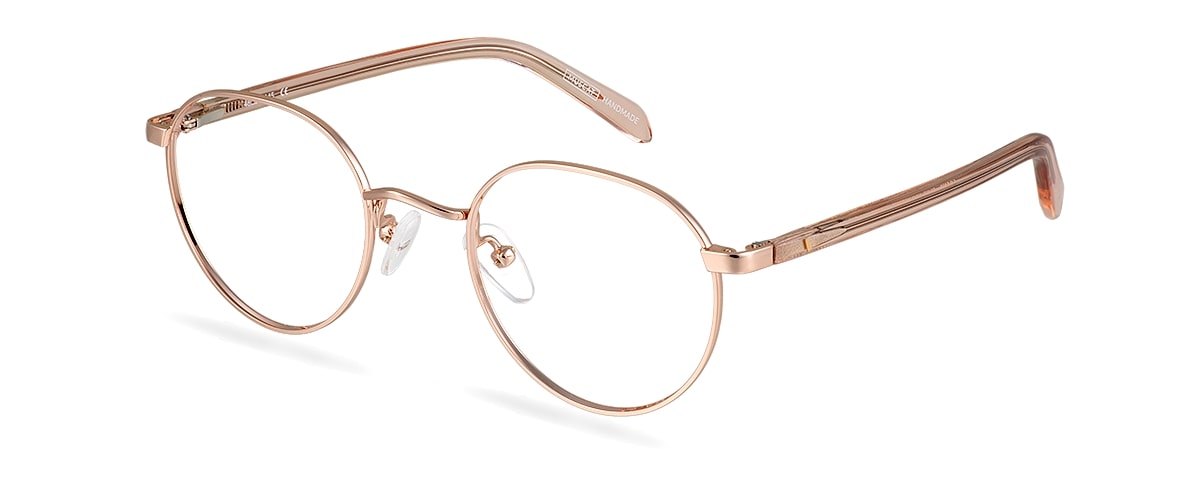Počítačové brýle Frank Rose Gold/Rose Water