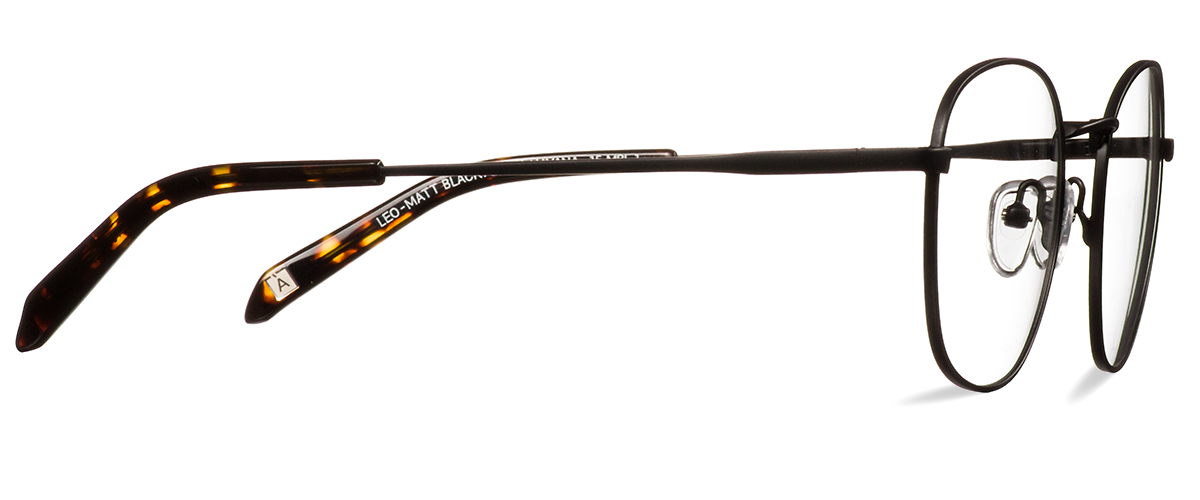 Počítačové brýle Leo Matt Black/Dark Havana
