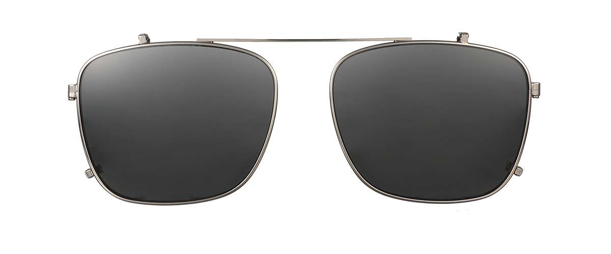 Clip on Sun Ralph - Satin Gunmetal/Smoke