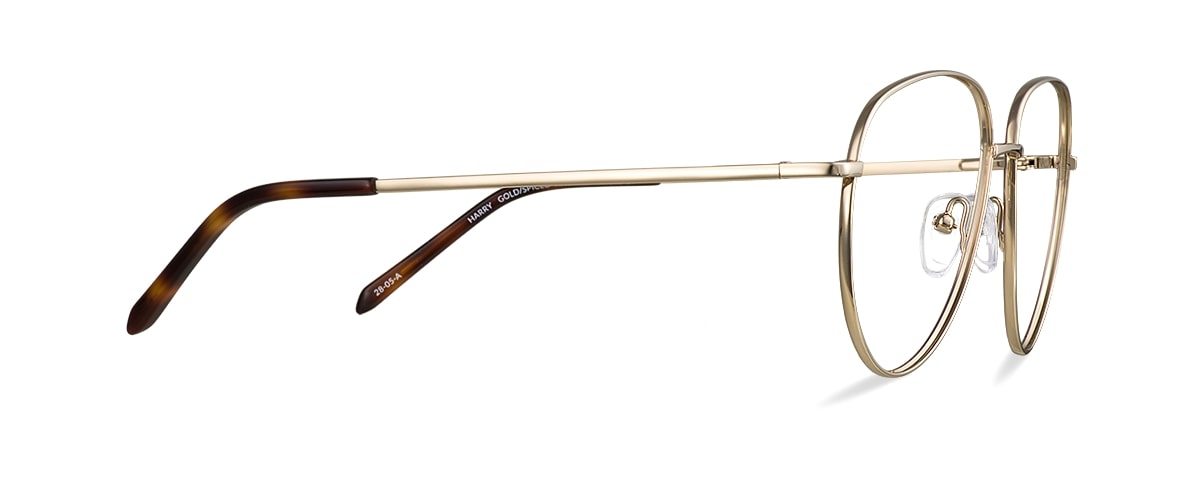 Počítačové brýle Harry Gold/Spiced Havana