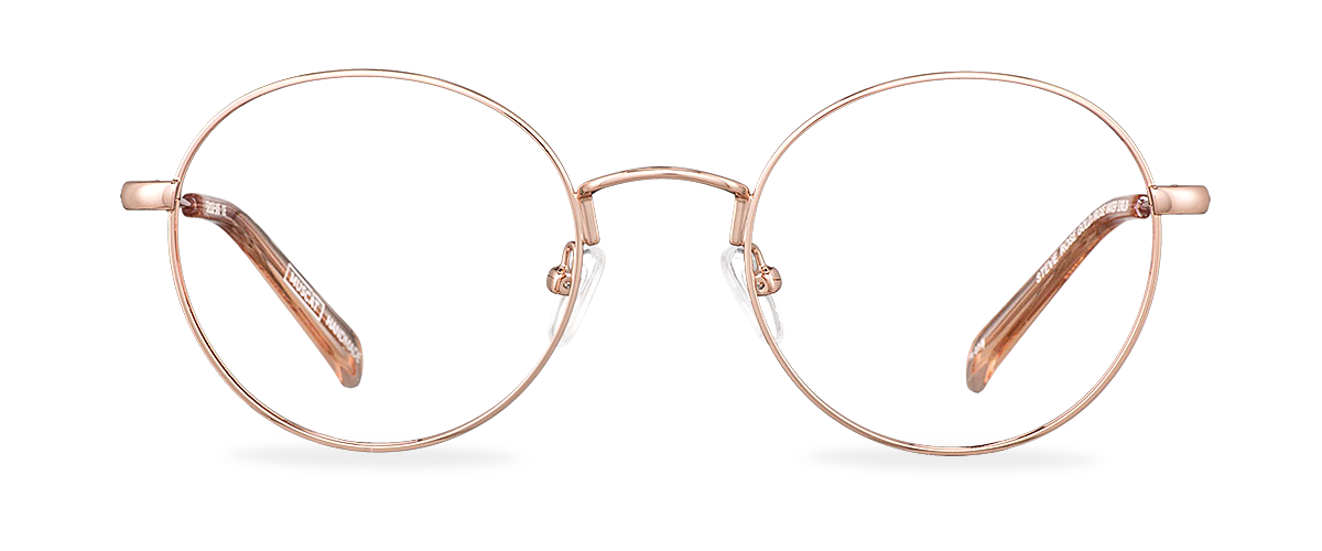 Čiré brýle Steve Rose Gold/Rose Water