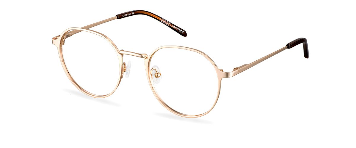Dioptrické brýle Milo Gold/Americano