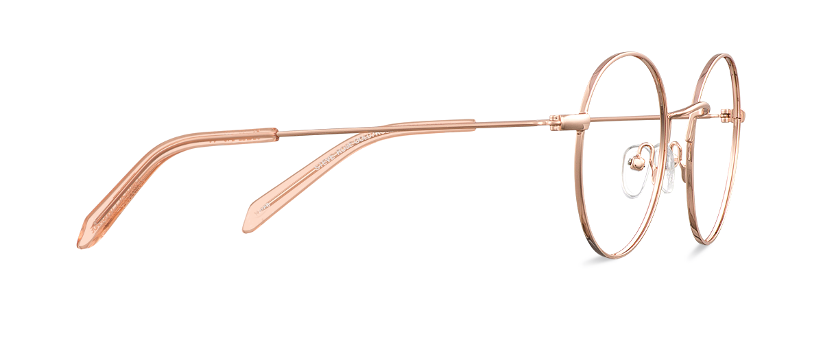 Čiré brýle Steve Rose Gold/Rose Water
