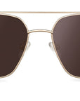 Sluneční brýle Ralph Satin Gold/Cocoa Brown